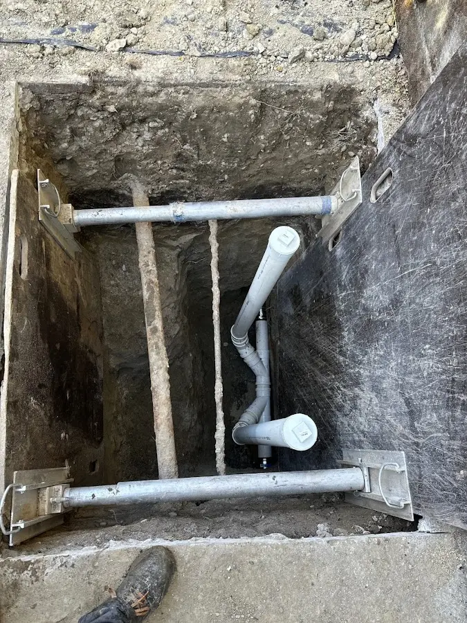 Experienced plumber completing Gas Line Repair work in Stacy